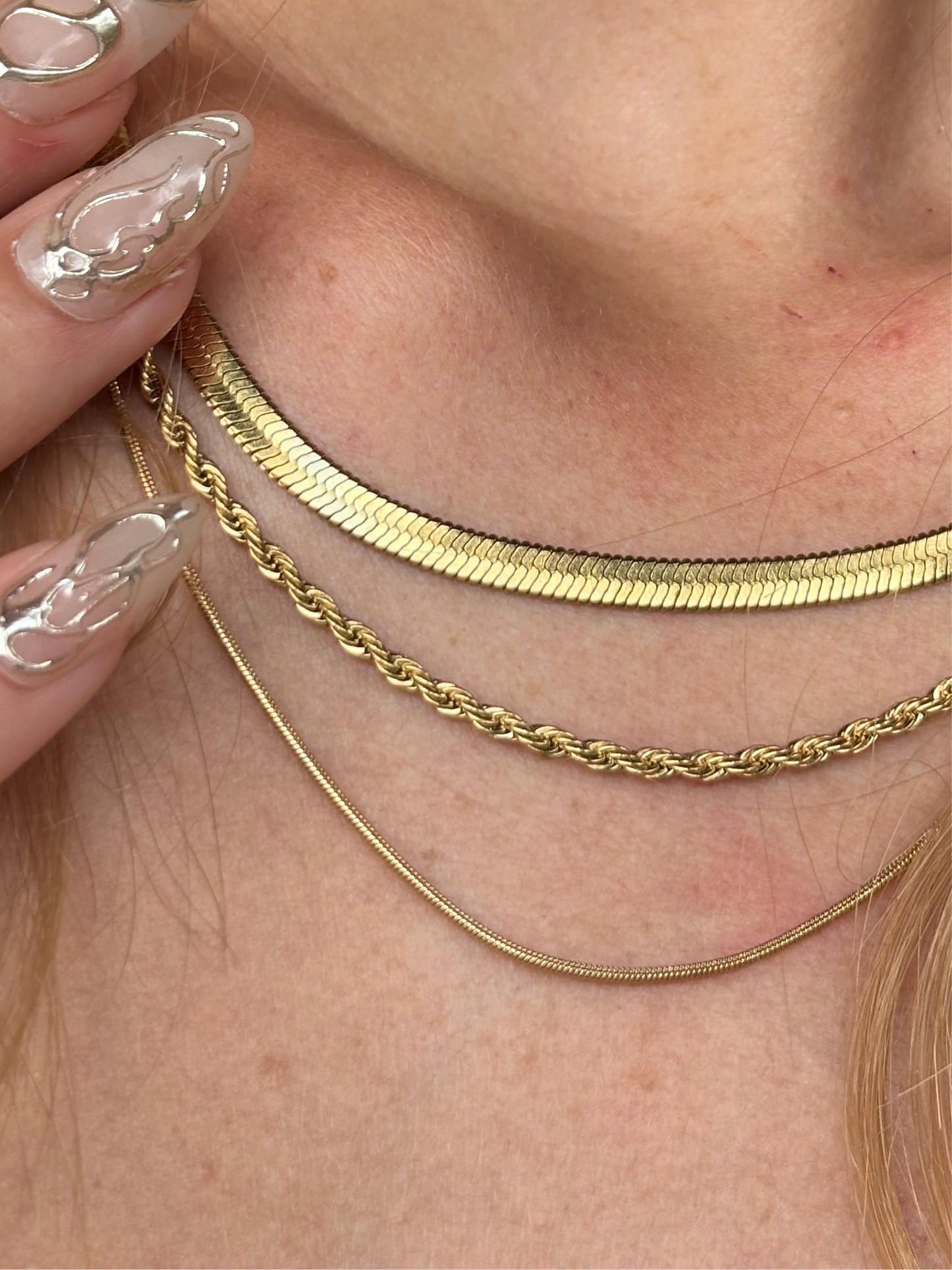 Collier 3 chaînes