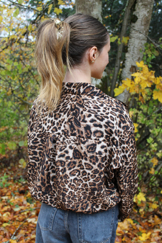 Chemiser léopard