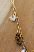 Collier charms