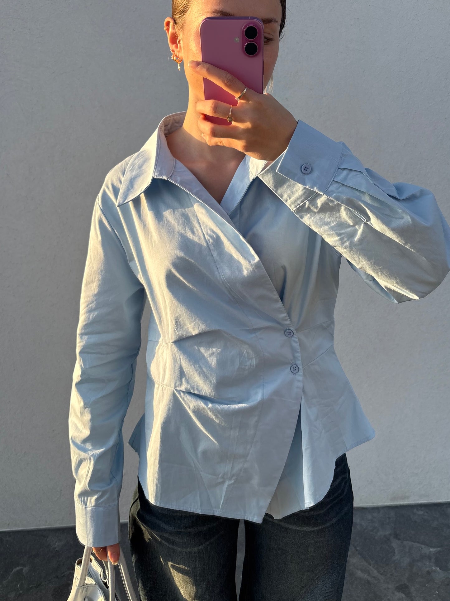 Chemise asymétrique