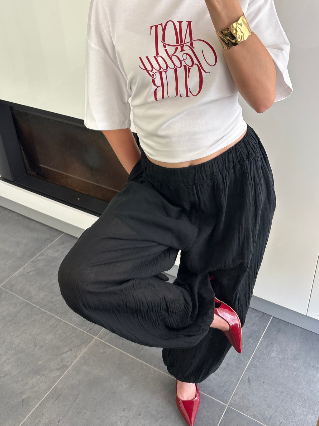 Pantalon ballon - Noir