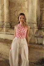 Body pois rose