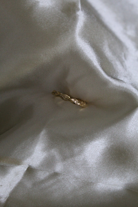 Bague torsadée