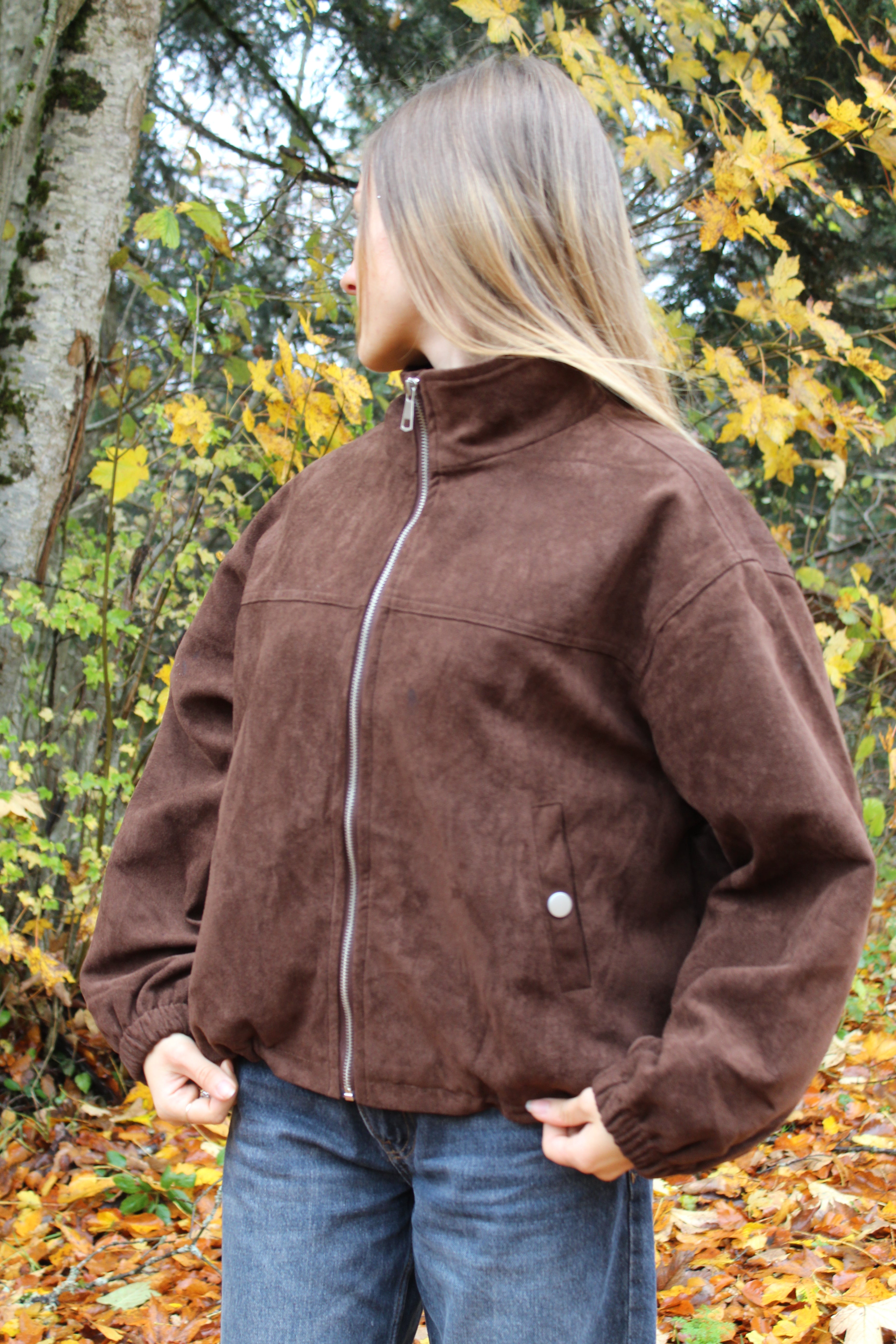 Veste daim