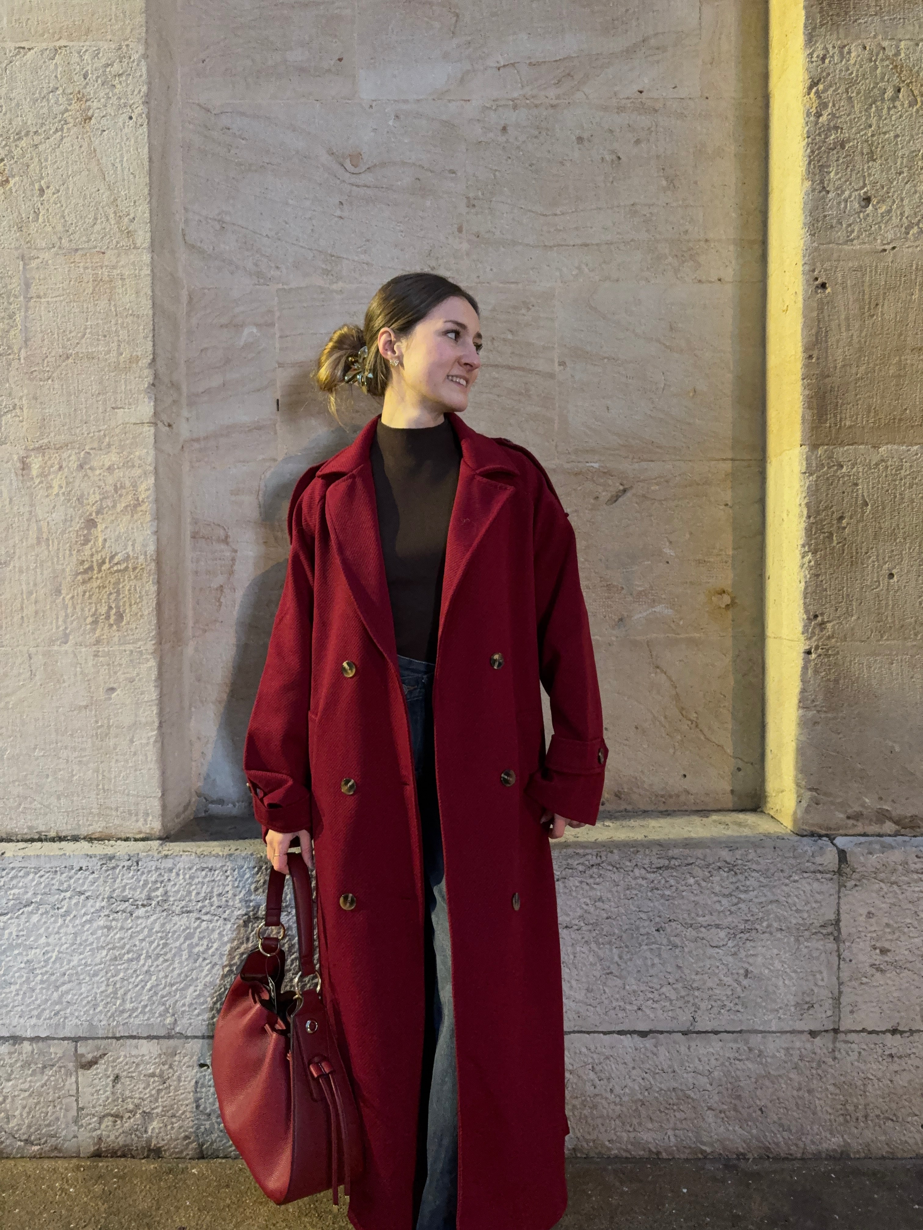 Manteau - Bordeaux