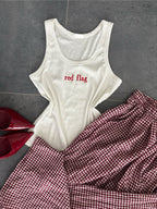 Débardeur Red Flag