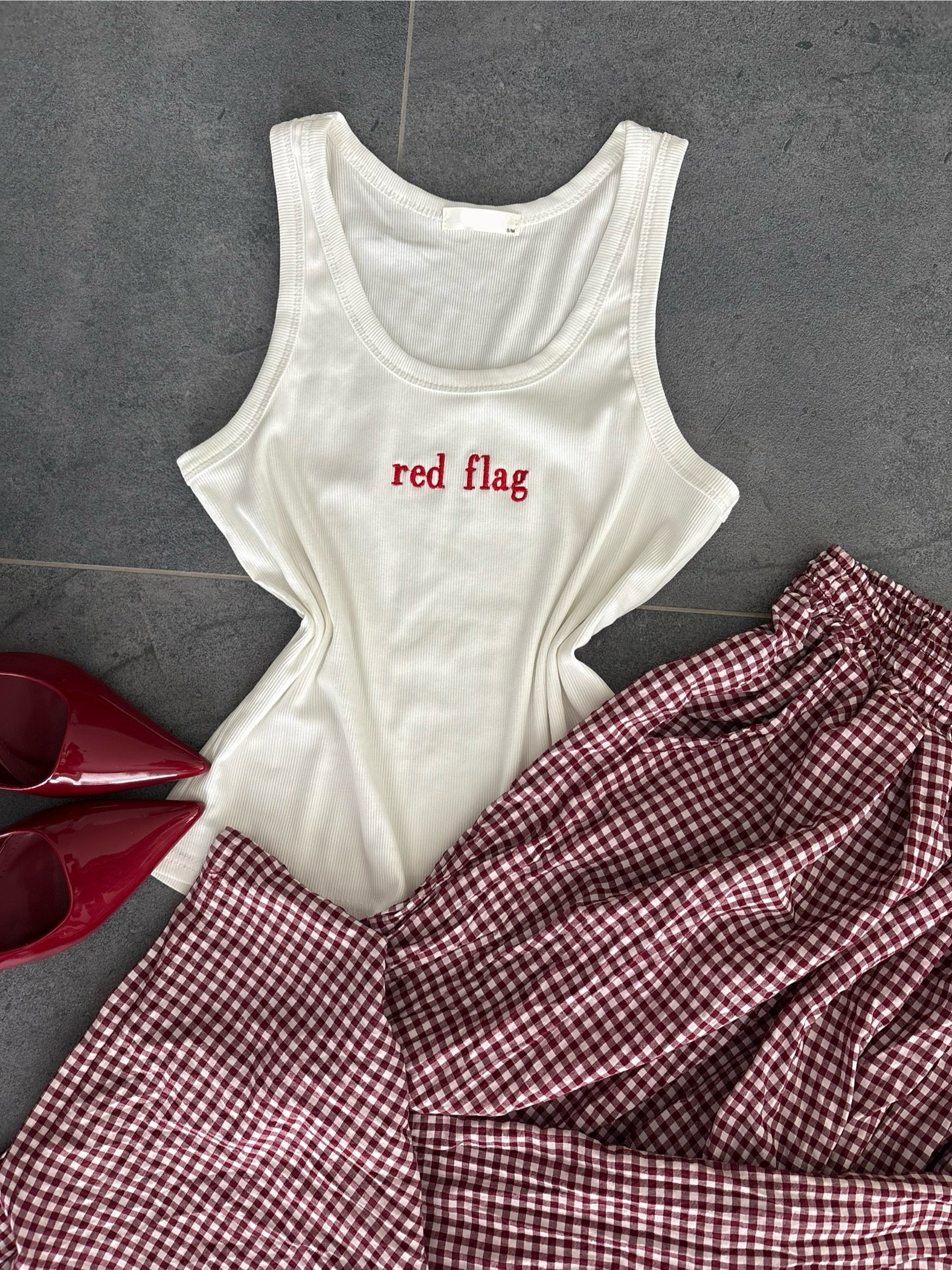 Débardeur Red Flag