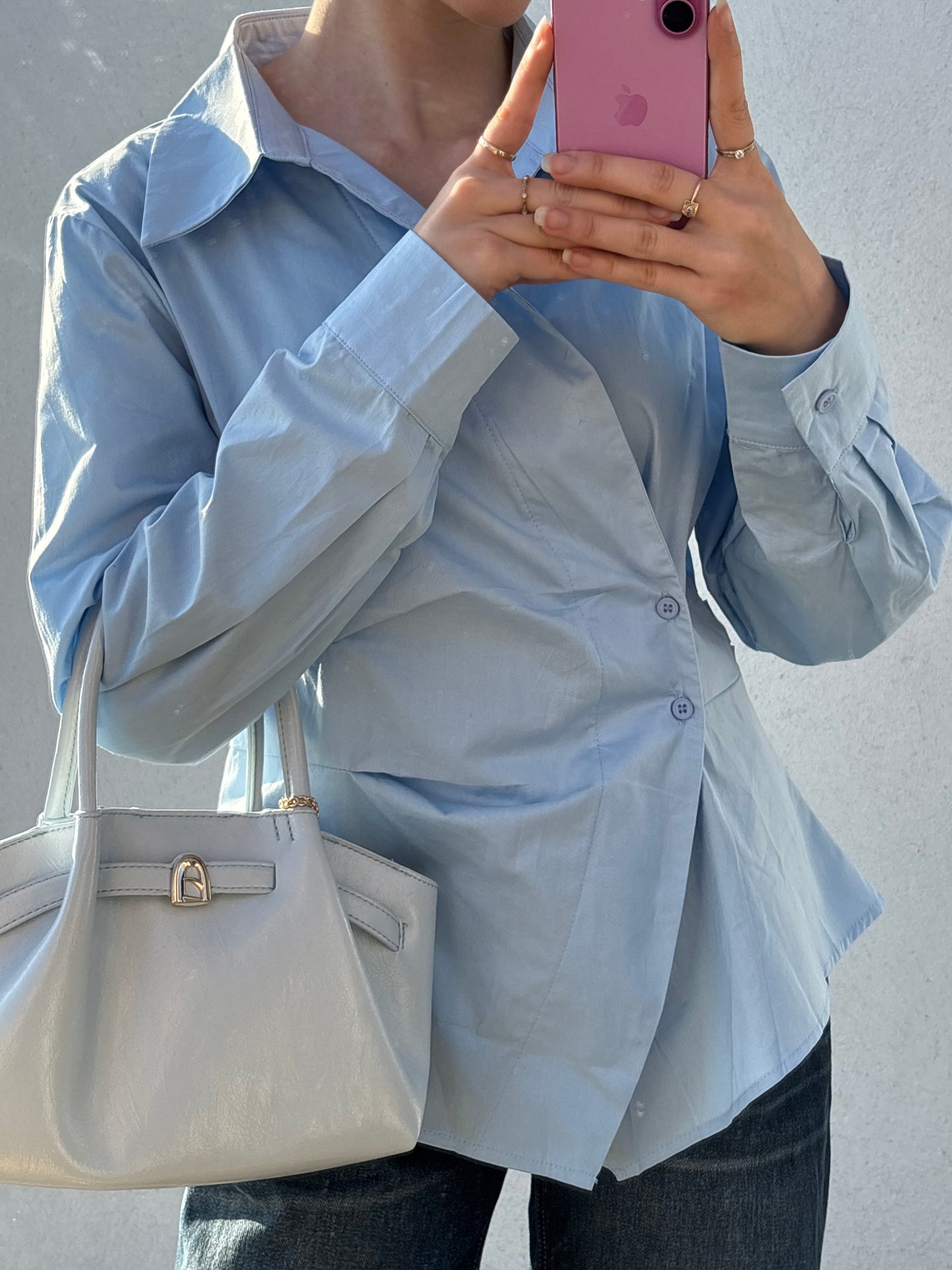 Chemise asymétrique