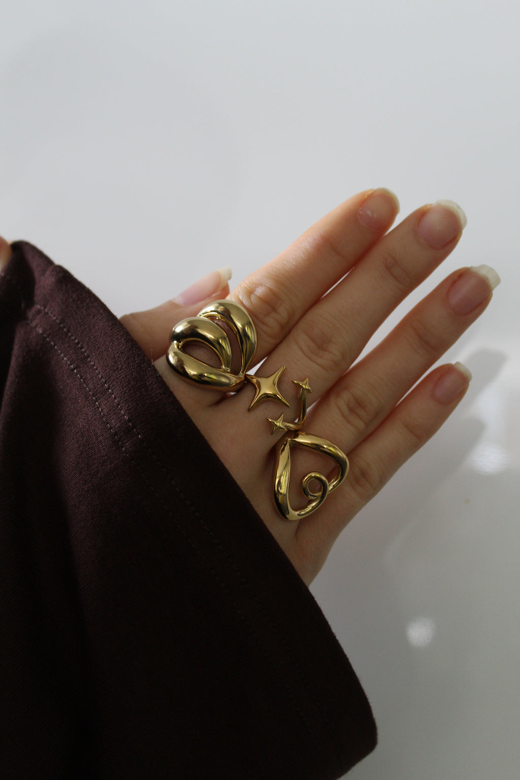 Bague 3 étoiles