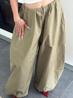 Pantalon bouffant - Kaki