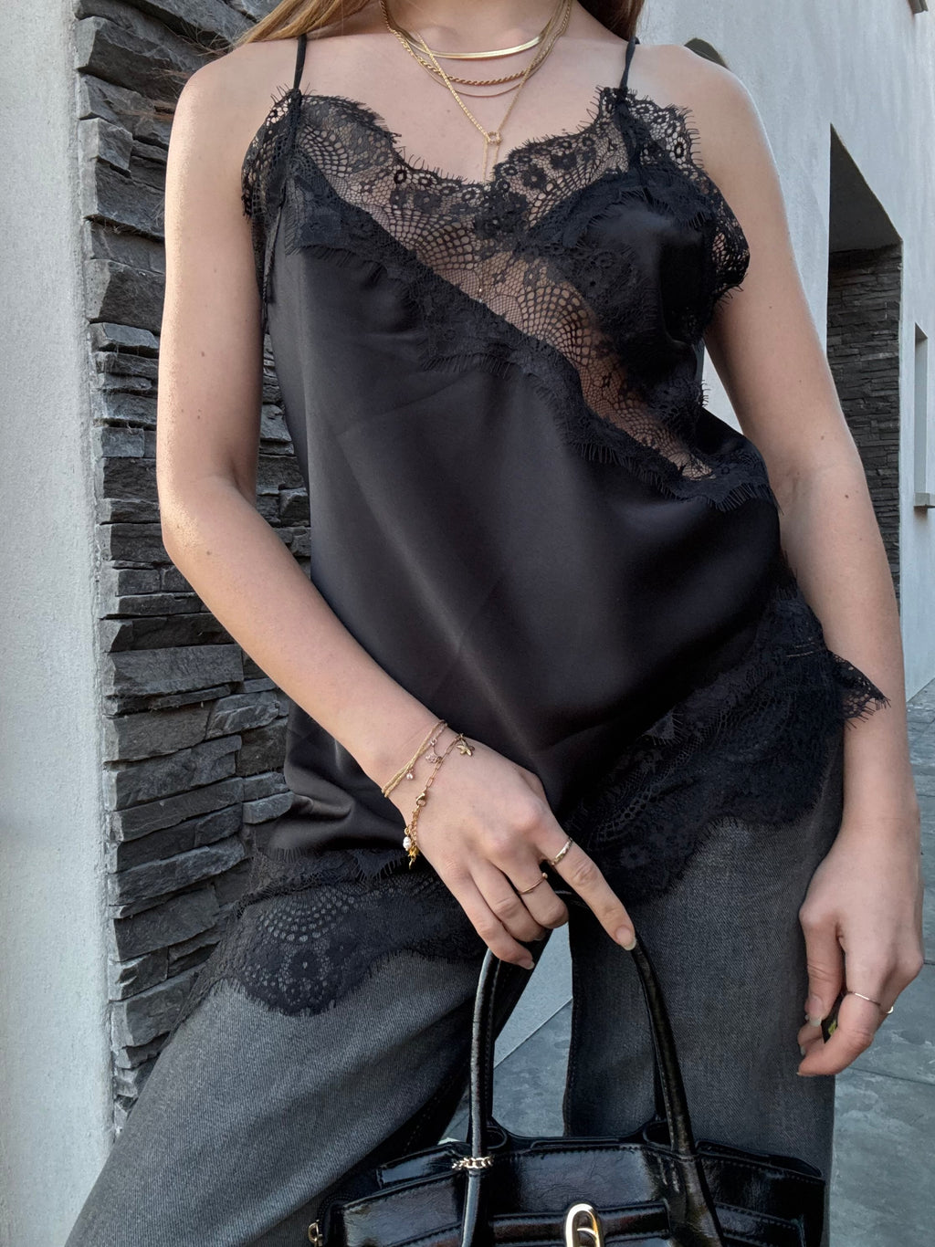 Top dentelle