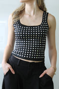 Top clou noir