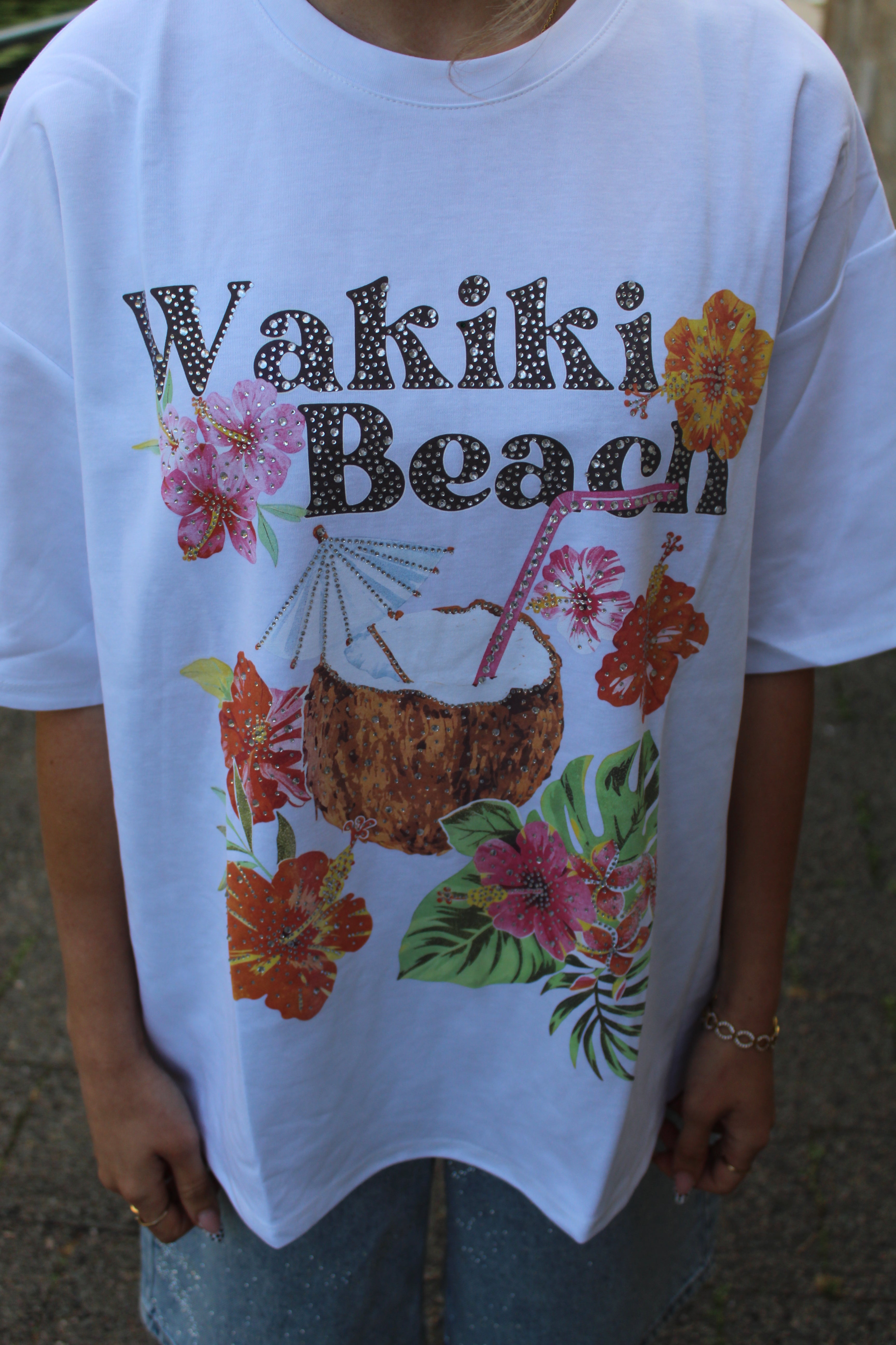 T-shirt à strass