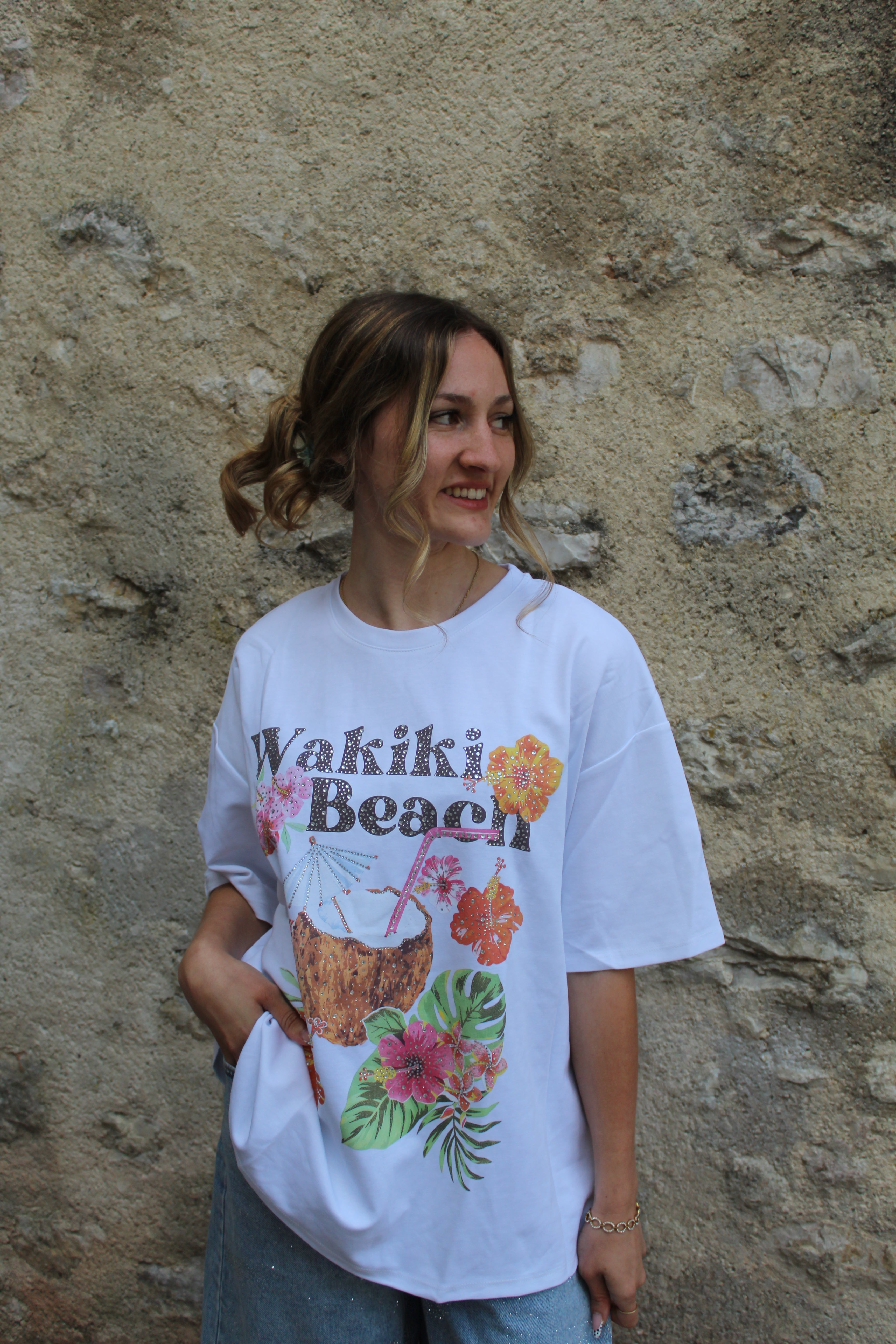 T-shirt à strass