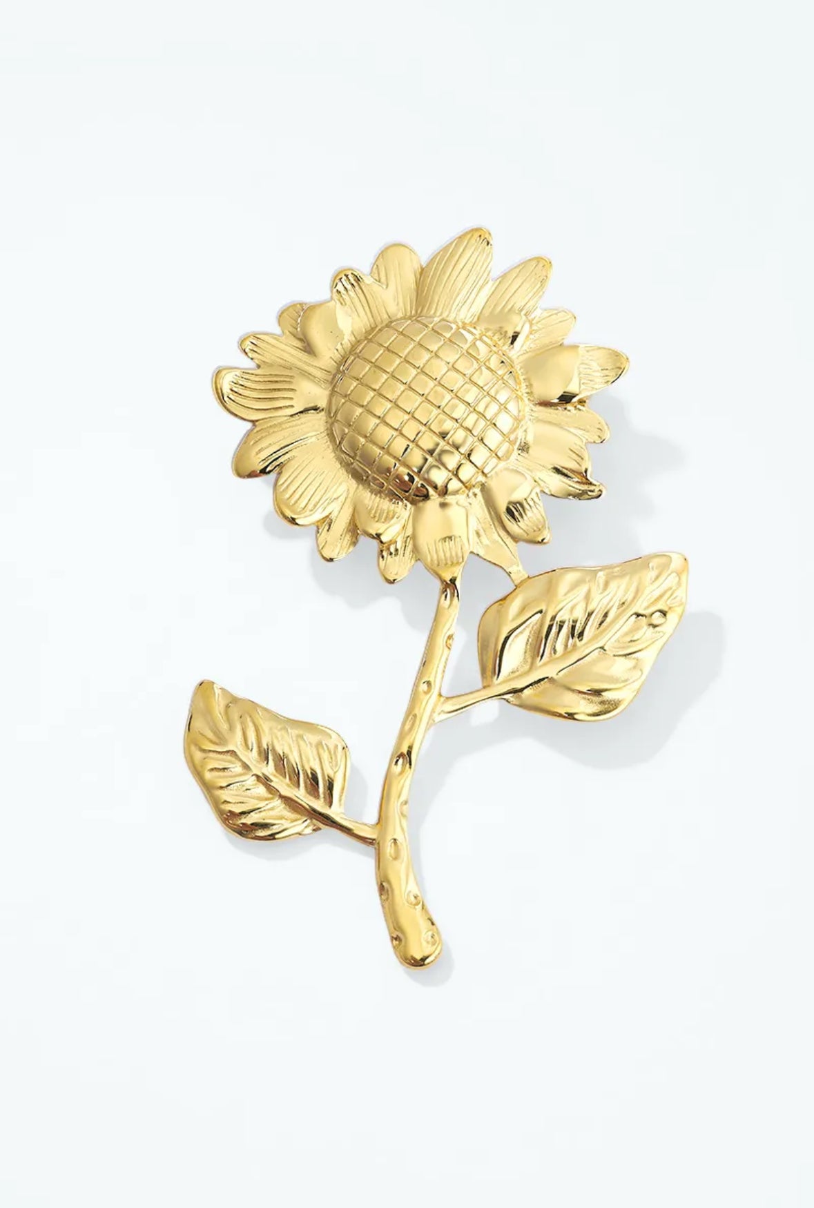 Broche tournesol