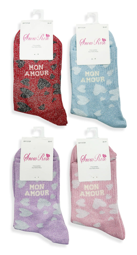 Chaussettes MON AMOUR