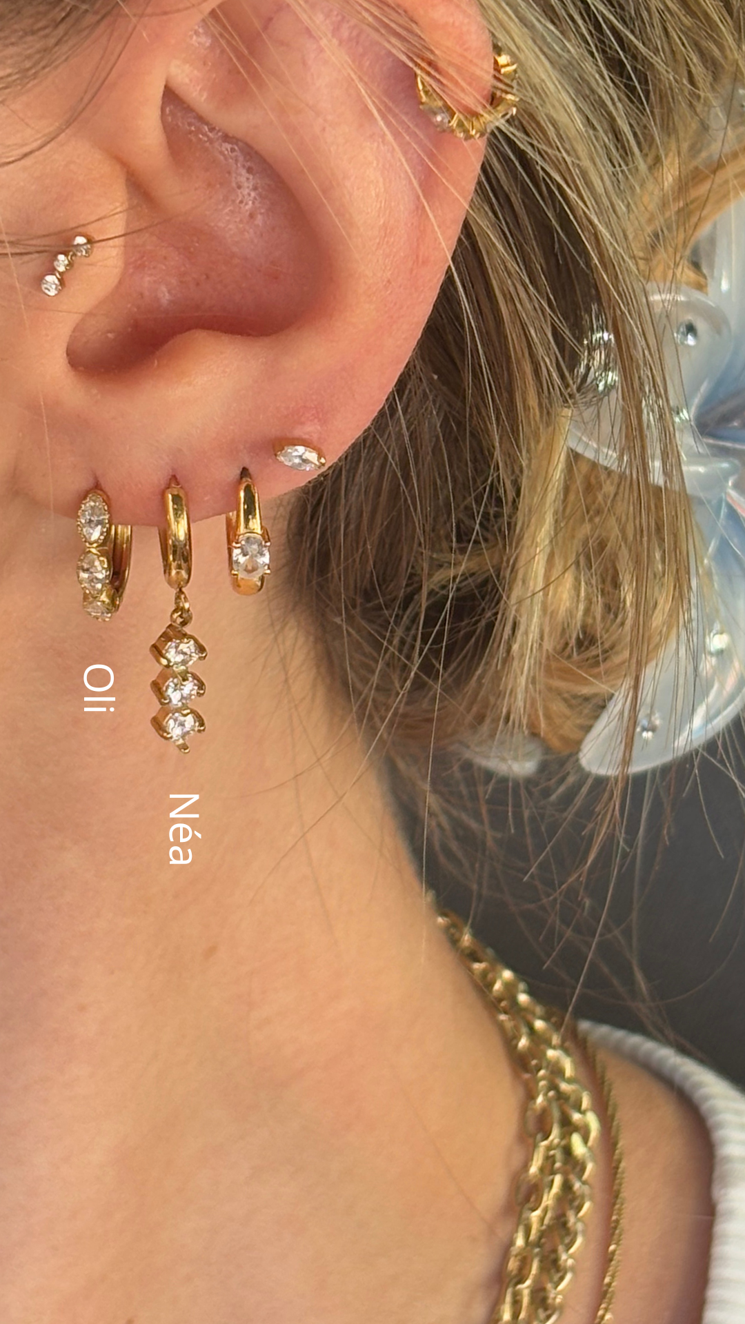 Boucles d’oreilles Oli